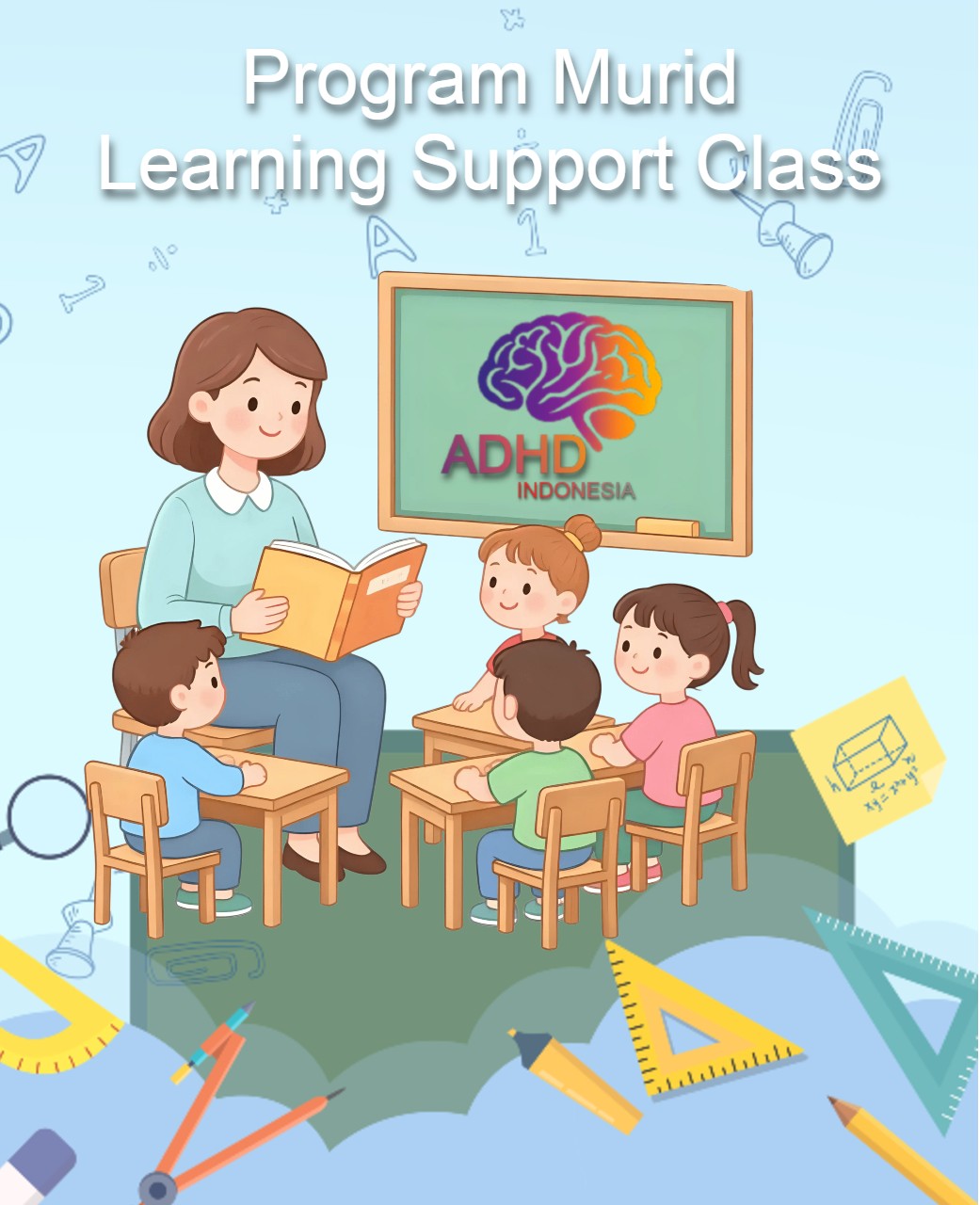 Program ADHD Indonesia Kabupaten Bolaang Mongondow Kelas Pendampingan Belajar (Learning Support Class)