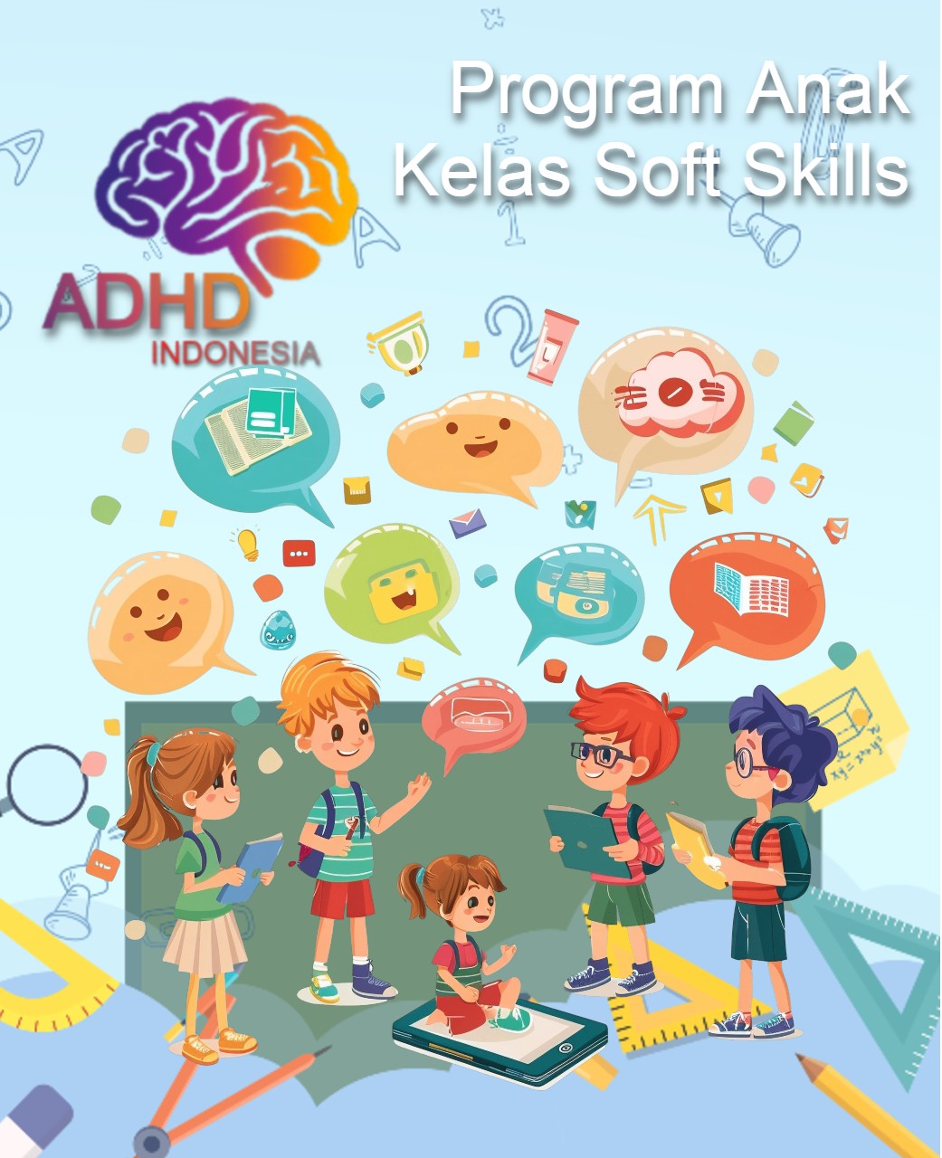 Program ADHD Indonesia Kabupaten Bolaang Mongondow Kelas Soft Skills Anak ADHD