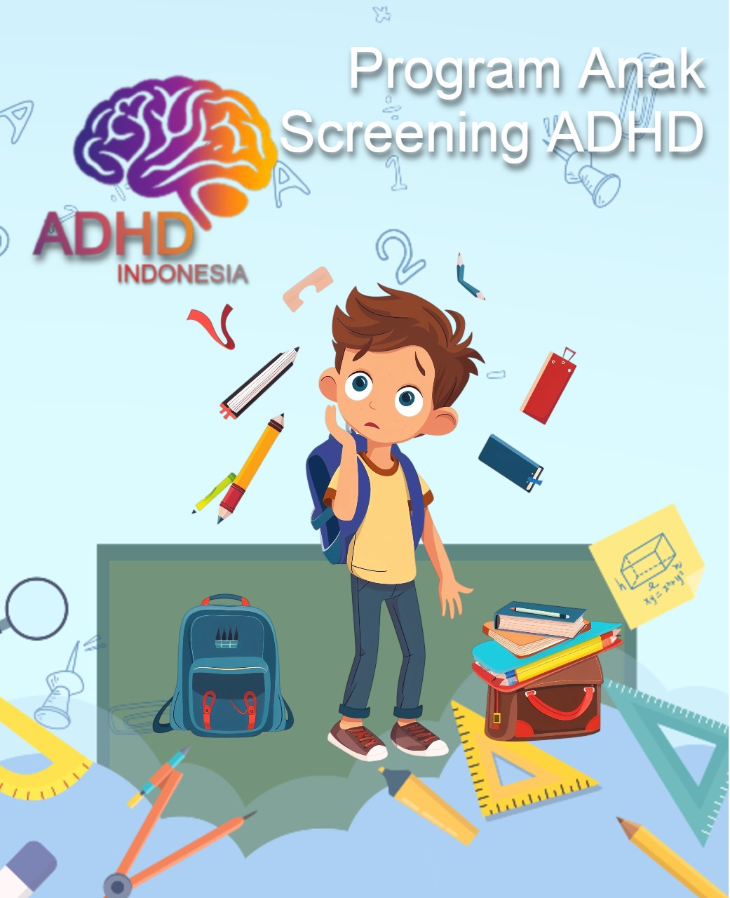 Program ADHD Indonesia Kabupaten Bolaang Mongondow Screening ADHD Non-Diagnostik